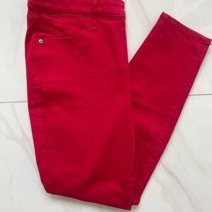 Talbots Vibrant Red Jeggings Petite